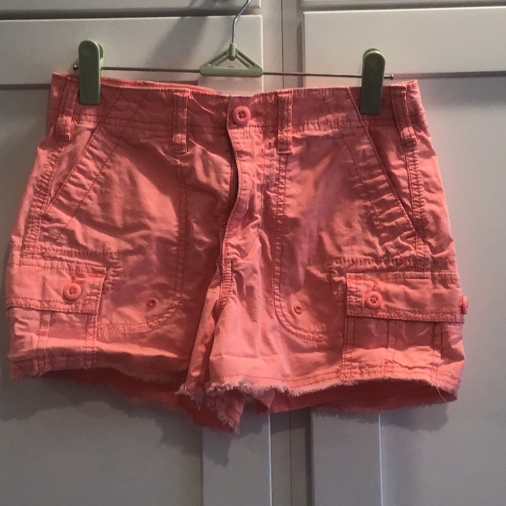 Neon Pink American Eagle 90’s Boyfriend Shorts